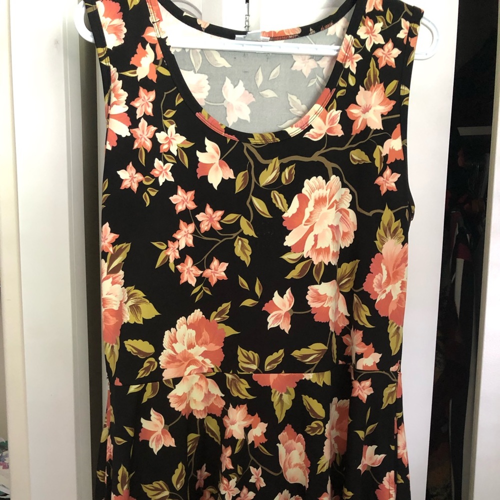 Like New. Worn once. Slinky material XL Lularoe